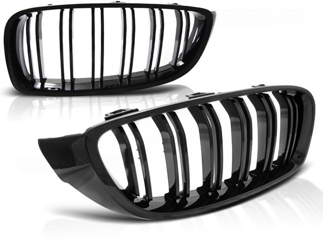 GRILL NERKI BMW 4 F32 F33 F36 13- M4 LOOK BLACK