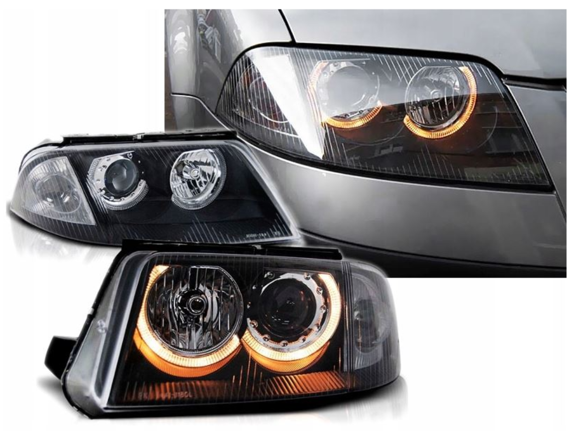 Lampy Reflektory Do VW PASSAT B5 FL 3BG Od 2001 Do 2004 Roku DEPO RINGI