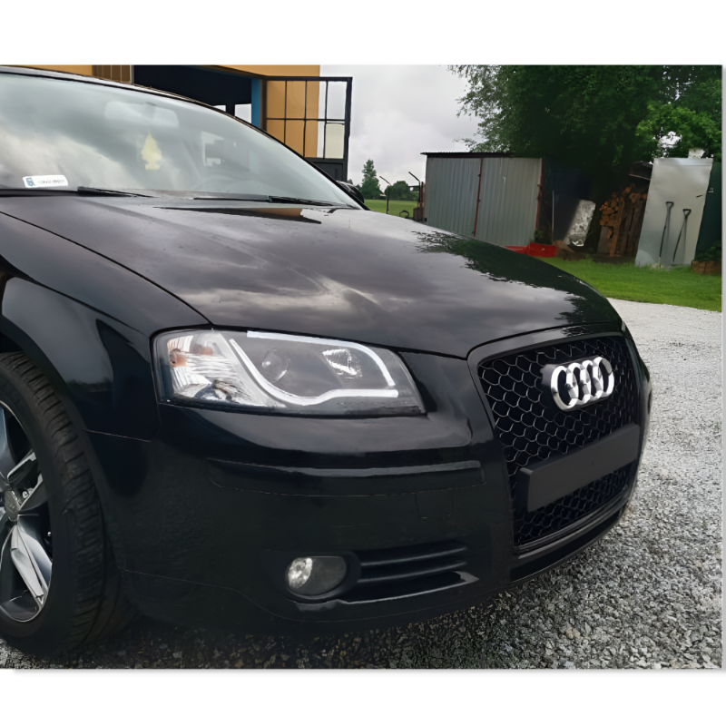 LAMPY REFLEKTORY DO AUDI A3 8P 8PA Od 2003 Do 2008 LED TUBE GRATIS Żarówki