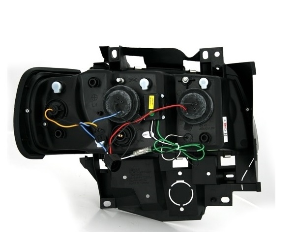 LAMPY REFLEKTORY + TYLNE LED DO VW T4 OD 1996 DO  2003 DAYLIGHT KOMPLET