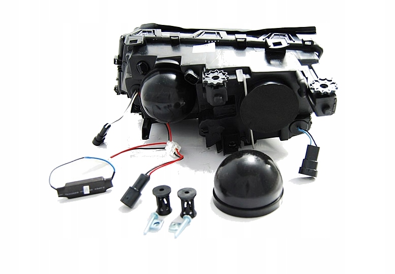 LAMPY Do BMW E46 Od 2001 Do 2005 SEDAN TOURING BIAŁE Ringi LED GRATIS H7