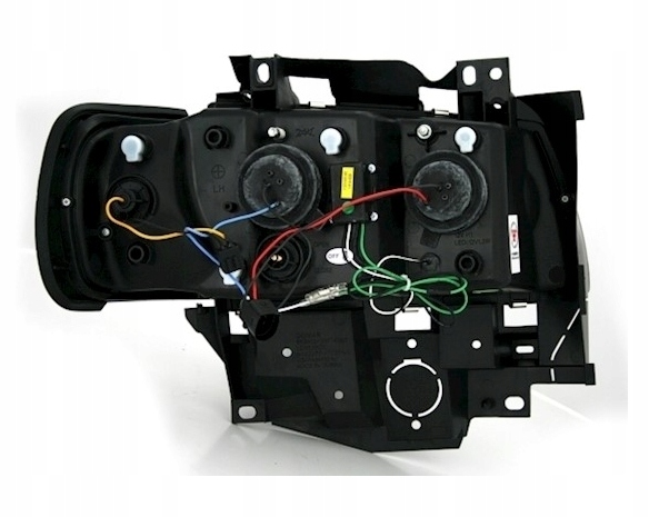 Lampy Reflektory VW T4 96-03 BUS RINGI CHROM