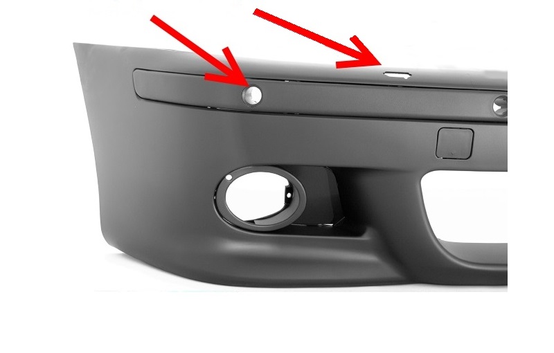 Zderzak M5 STYLE BMW E39 96-03 Z PDC + SRA Komplet