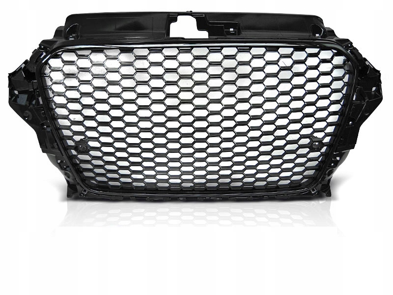 GRILL DO AUDI A3 8V OD 2012 DO 2016  CZARNY POŁYSK
