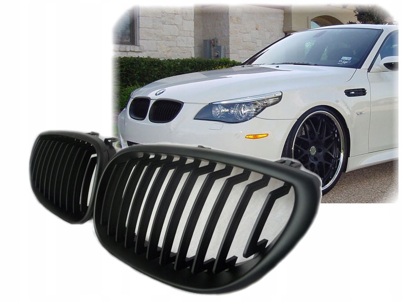 GRILL NERKI BMW E60/E61 03-10 BLACK