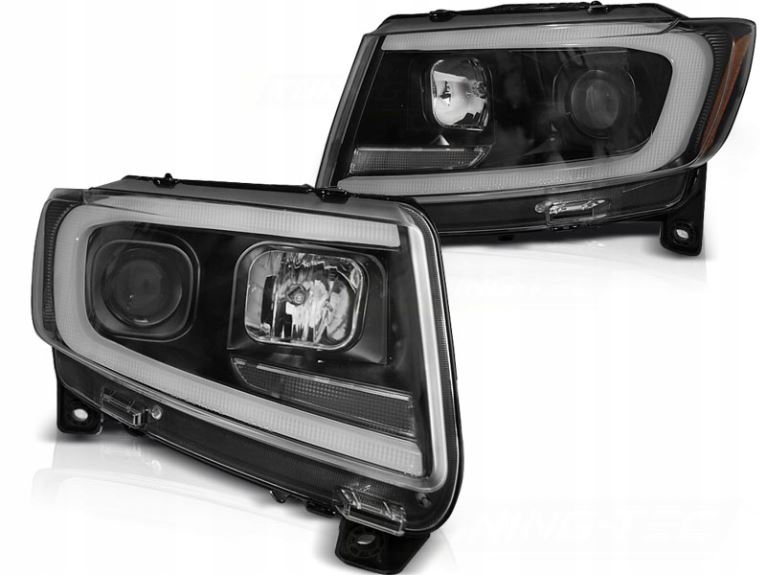 LAMPY REFLEKTORY GRAND CHEROKEE OD 2011 DO 2013 ROKU TUBE LIGHT SEQ