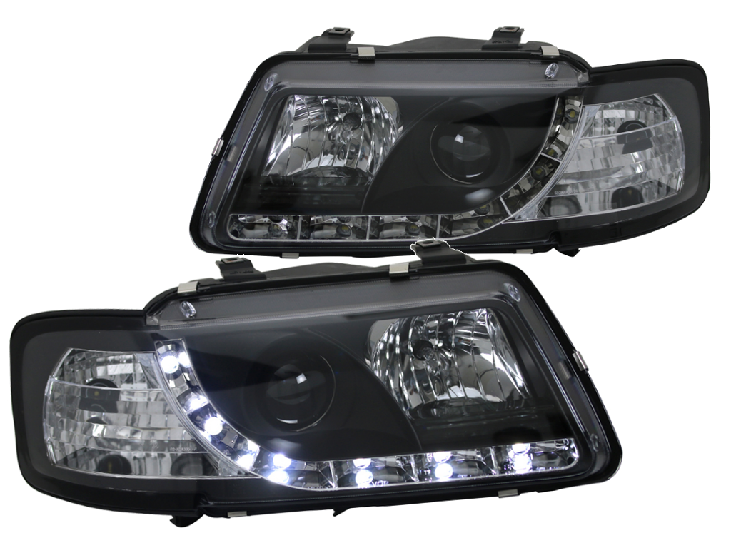 Lampy Reflektory DO AUDI A3 8L OD 1996 DO 2000. DAYLINE LED