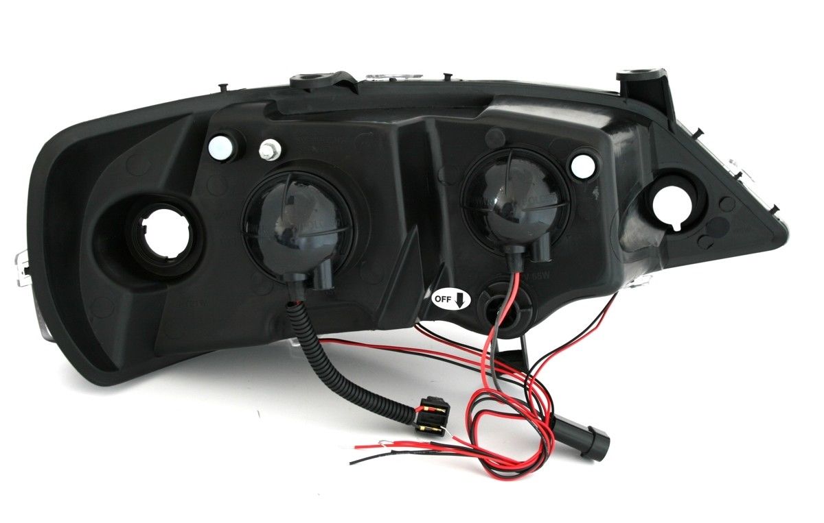 Reflektory Lampy OPEL ASTRA G II 2 SOCZEWKA CHROM