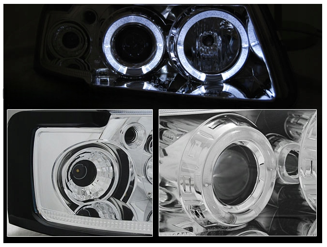 Lampy Reflektory VW PASSAT B5 96-00 Ringi Soczewka