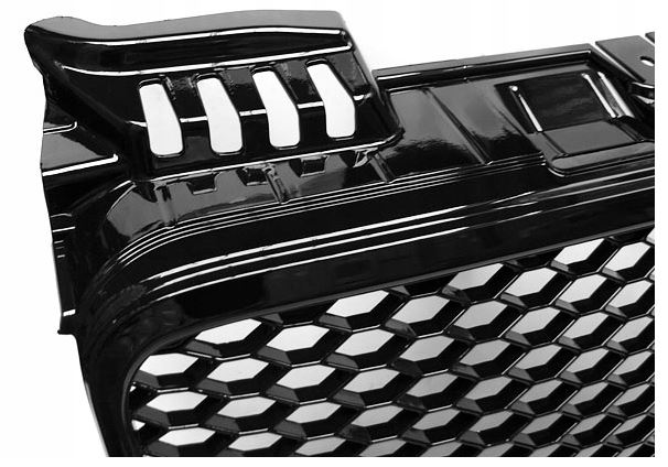 GRILL ATRAPA DO  AUDI A4 B7 RS-TYPE  Od 2004 Do 2008 Roku CZARNY POŁYSK