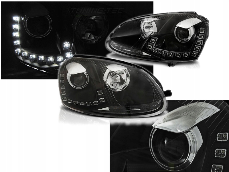 LAMPY REFLEKTORY VW GOLF V 5 03-09 Do DZIENNEJ DRL