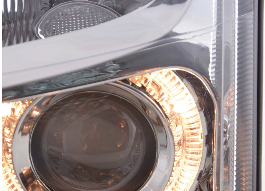 LAMPY Reflektory Do OPEL VECTRA C 2002-2005 RINGI Chrom DEPO NOWE SOCZEWKI