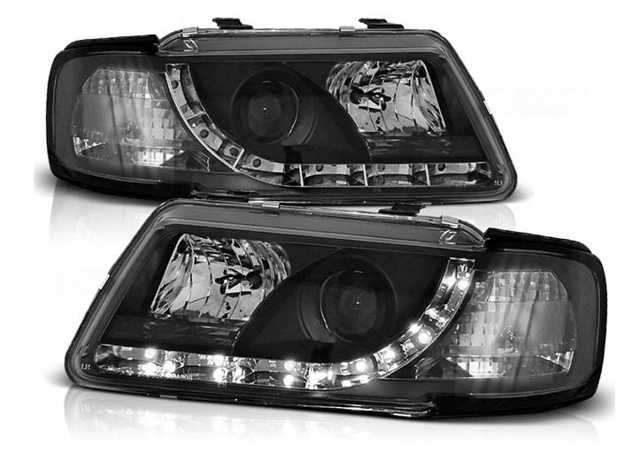 Lampy Reflektory DO AUDI A3 8L OD 1996 DO 2000. DAYLINE LED
