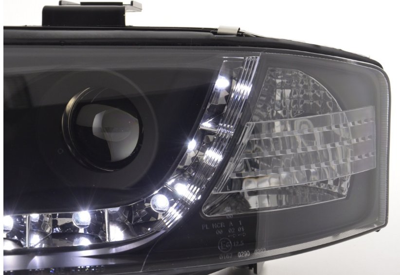 Reflektory Lampy AUDI A6 C5 4B Od  1997 Do 2001 LED DAYLINE Żarówki GRATIS