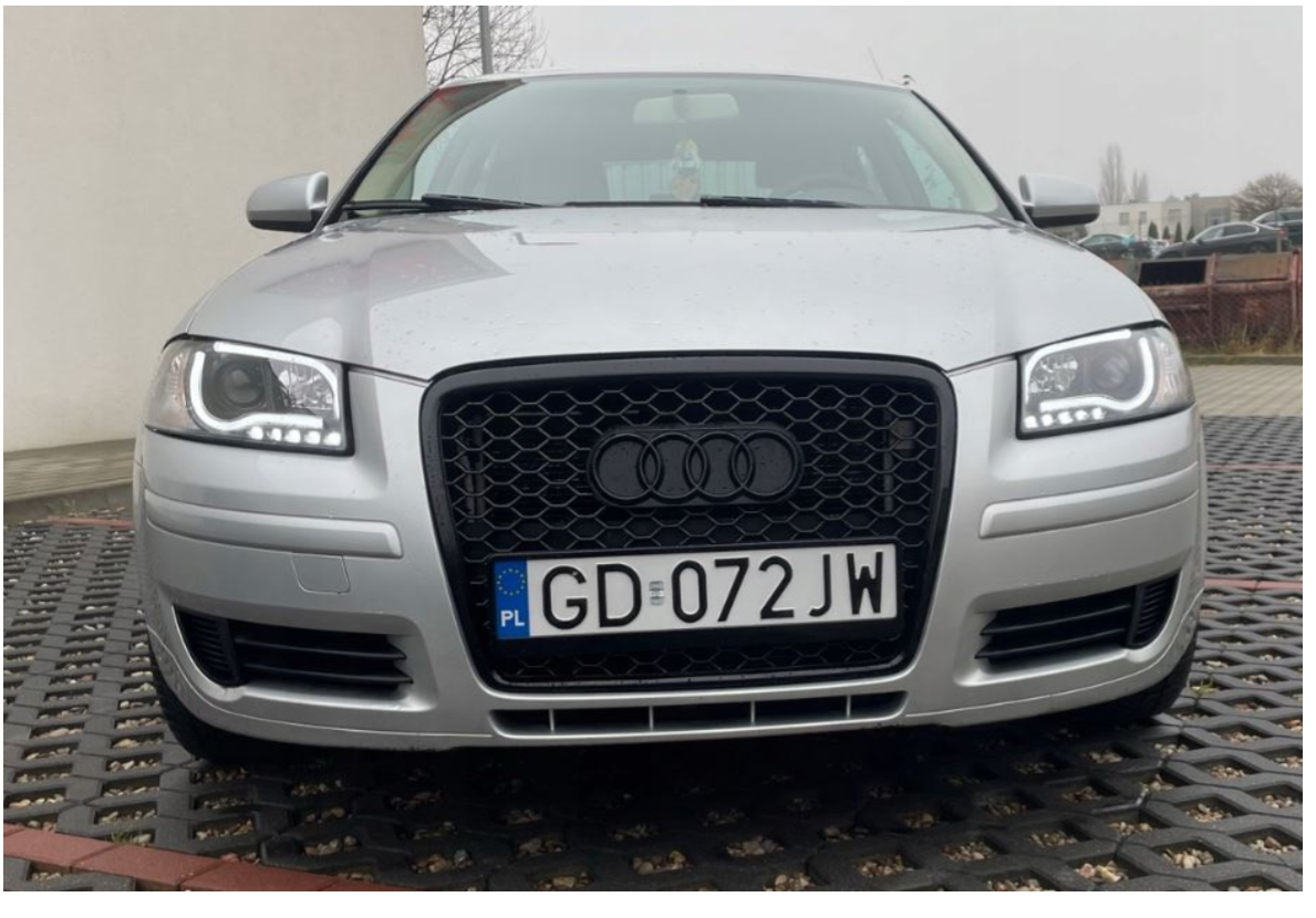 LAMPY REFLEKTORY DO AUDI A3 8P 8PA Od 2003 Do 2008 LED TUBE GRATIS Żarówki