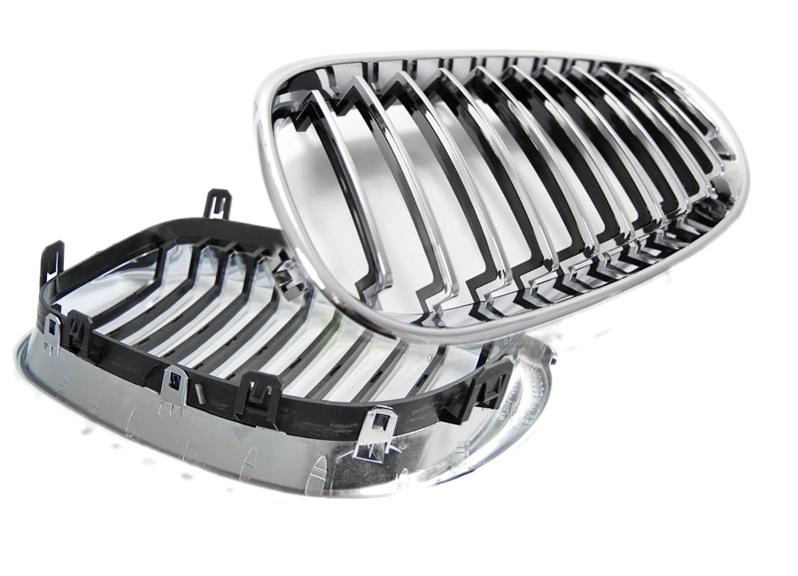 GRILL NERKI BMW E60/E61 03-10 CHROME