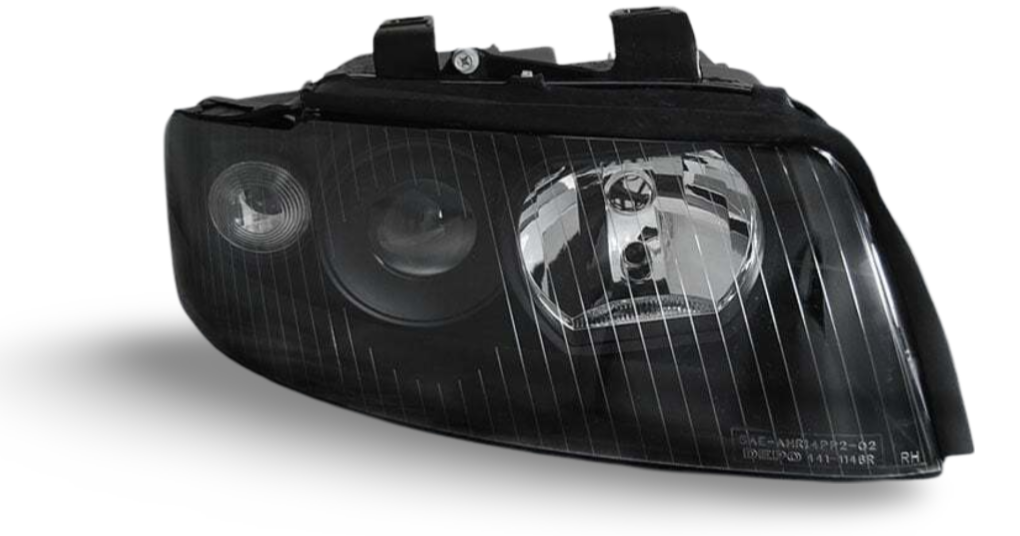 Lampy Reflektory AUDI A4 B6 Od 2000 Do 2004 Roku H7/H7 Soczewki DEPO NOWE