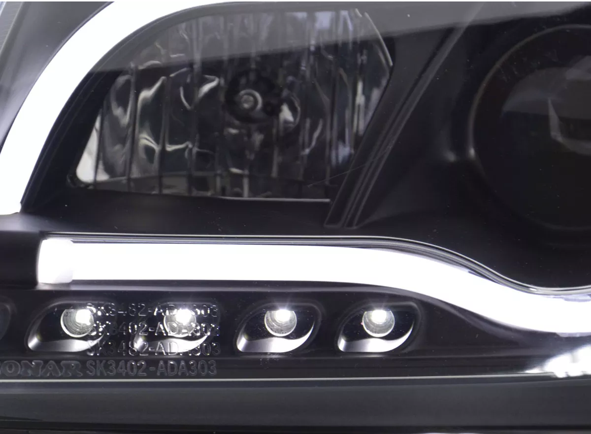 LAMPY REFLEKTORY DO AUDI A3 8P 8PA Od 2003 Do 2008 LED TUBE GRATIS Żarówki