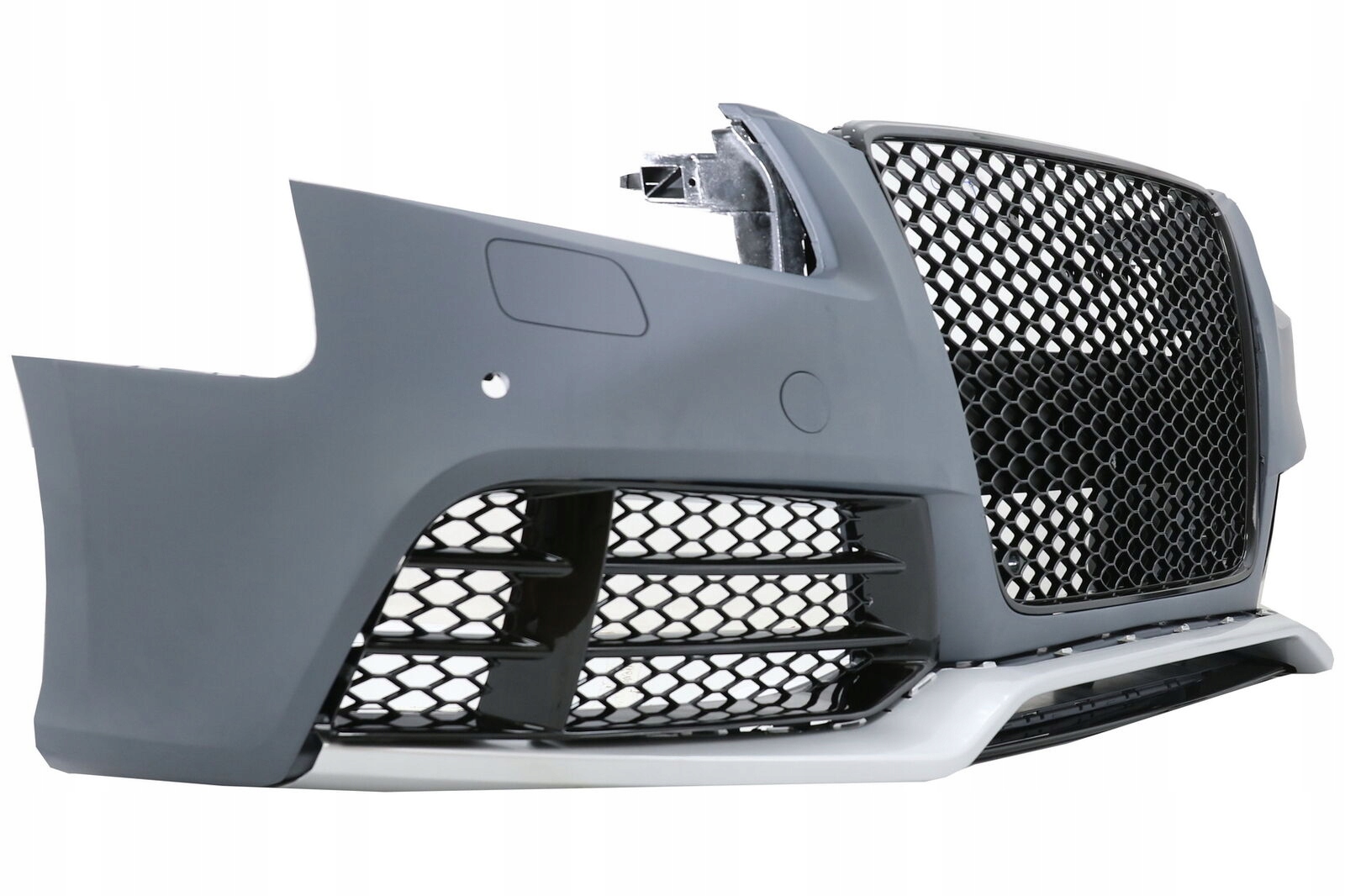 ZDERZAK PRZEDNI + GRILL LOOK RS5 DO AUDI A5 8T OD 2008 DO 2011 Roku