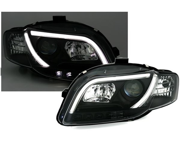 Lampy AUDI A4 B7 04-08R LED TUBE DO JAZDY DZIENNEJ