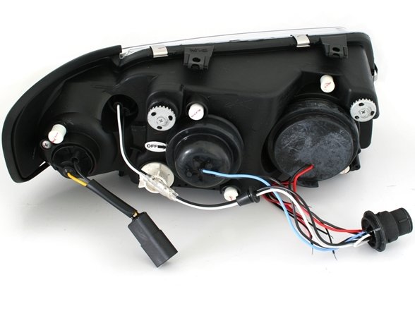 REFLEKTORY LAMPY DO AUDI A3 8L OD 1996 DO 2000 Roku  SOCZEWKI RINGI