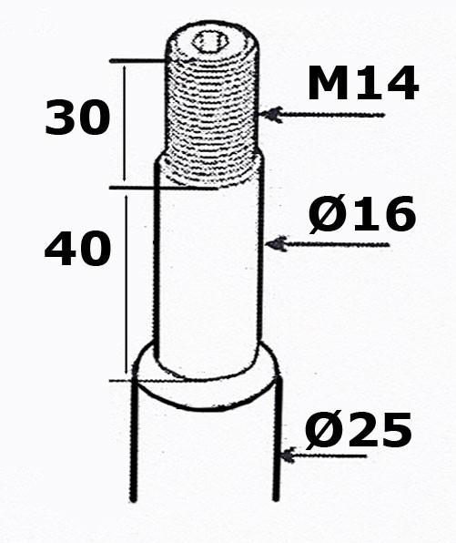 Amortyzatory Sportowe PRZEDNIE BMW E34 M14 / D16