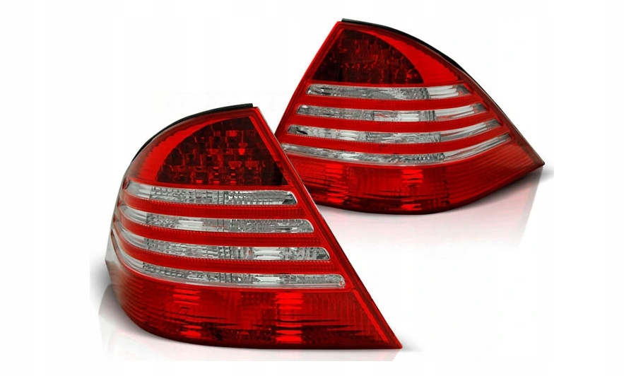 Lampy Tylne MERCEDES S-KLASA W220 98-05 RED WHITE