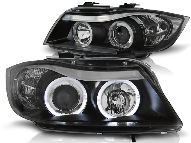 Lampy Reflektory BMW E90/E91 05-08 Ringi Soczewki