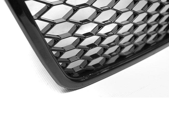 GRILL ATRAPA DO  AUDI A4 B7 RS-TYPE  Od 2004 Do 2008 Roku CZARNY POŁYSK