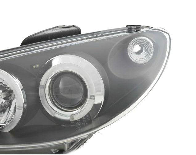 LAMPY REFLEKTORY Do PEUGEOT 206 OD 1998 DO 2002 SOCZEWKI ŻARÓWKI H1 GRATIS
