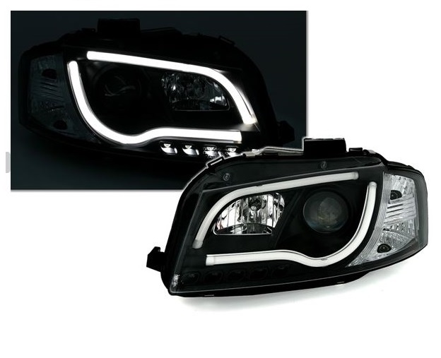 Lampy Reflektory AUDI A3 8P 03-08R LED do DZIENNEJ