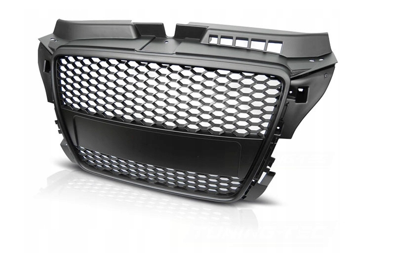 Grill Atrapa Audi A3 8P 08-11 R RS-TYPE MATT BLACK