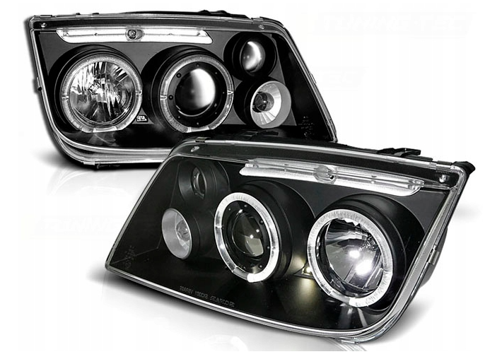 Lampy Reflektory Do VW BORA OD 1998 DO 2005 ROKU Soczewki LED H1 GRATIS