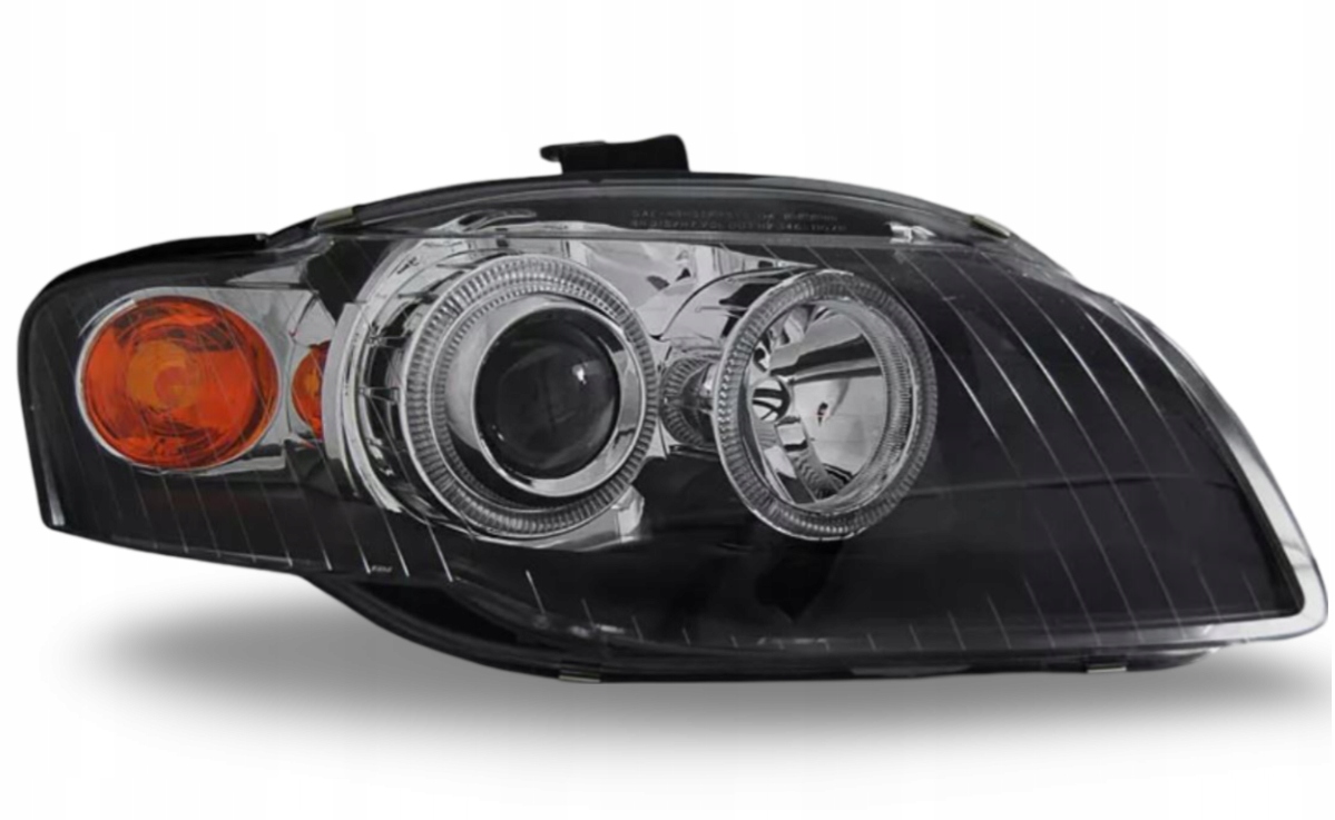 SUPER LAMPY Reflektory Do AUDI A4 B7 Od 2004 Do 2008 RINGI DEPO + SILNICZKI