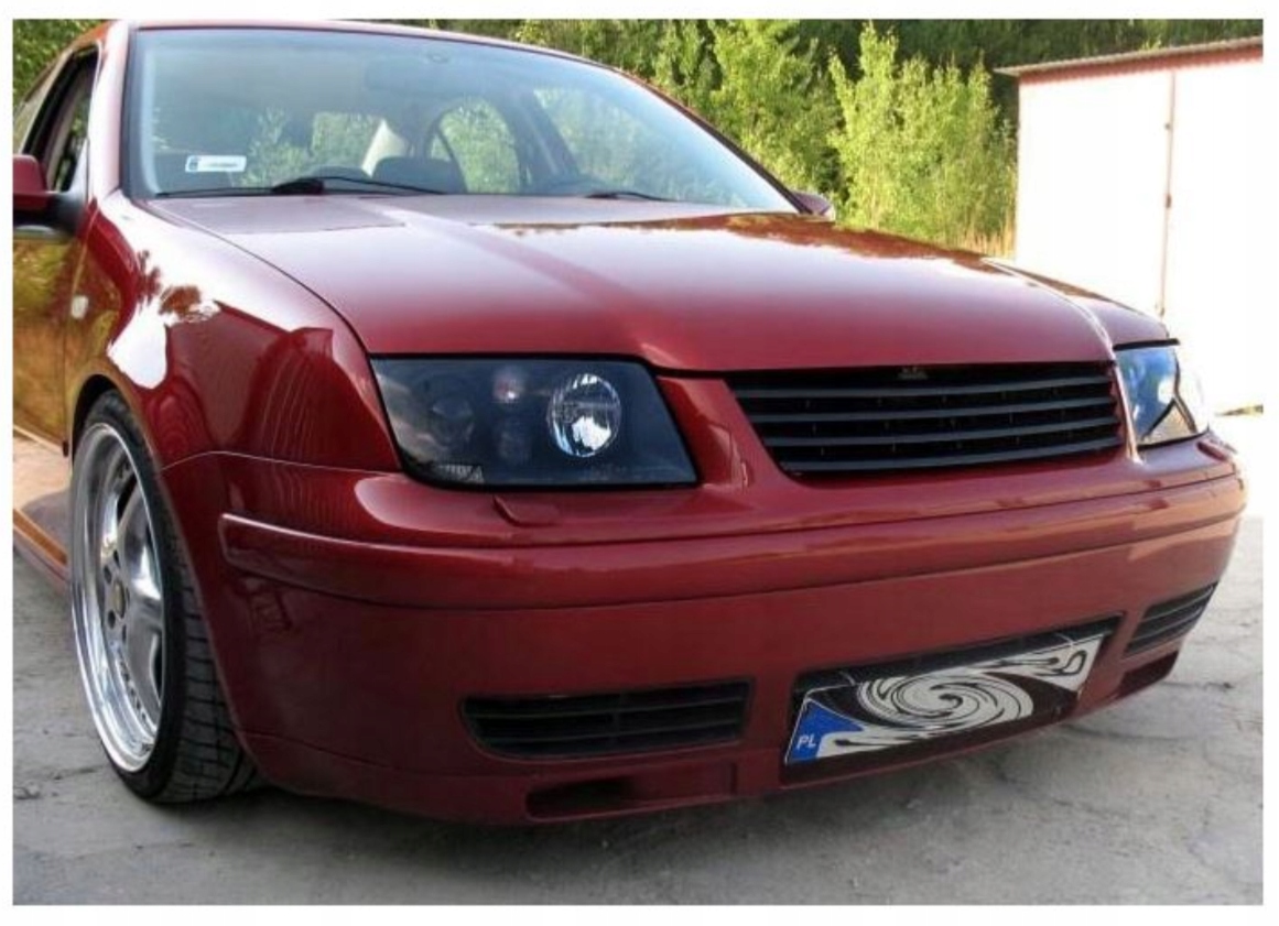 LAMPY Reflektory VW BORA Od 1998 Do 2005 RINGI ANGEL EYES DEPO HALOGEN NOWE