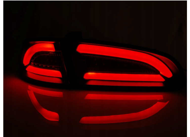 LAMPY DIODOWE SEAT IBIZA 6L OD 2002 DO 2008 HATCHBACK 3D/5D SMOKE LED BAR