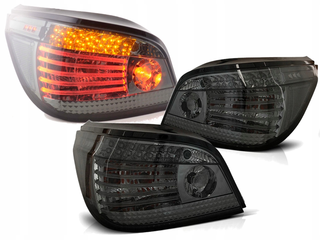 LAMPY DIODOWE Do BMW E60 SEDAN Od 2003 Do 2007 DYNAMICZNY KIERUNKOWSKAZ