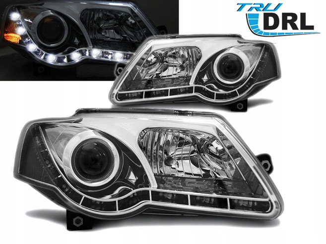 Lampy Reflektory DRL VW PASSAT B6 3C 05-10 Rok