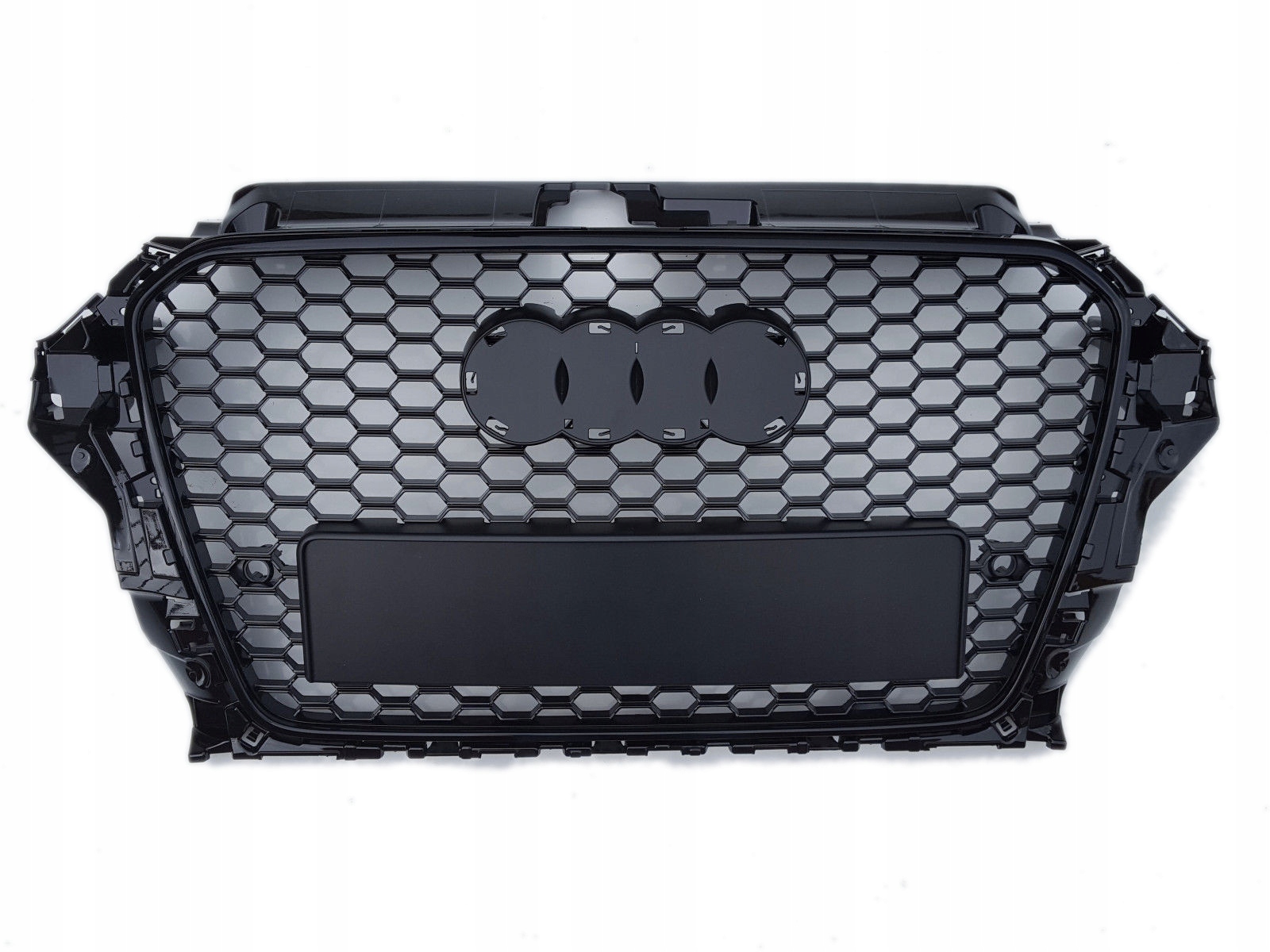 GRILL AUDI A3 12-16 RS3- OPTIK CZARNY POŁYSK PDC