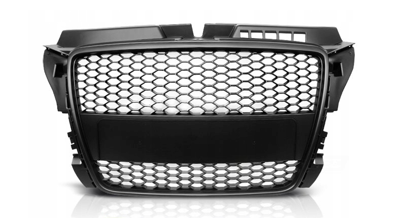 Grill Atrapa Audi A3 8P 08-11 R RS-TYPE MATT BLACK