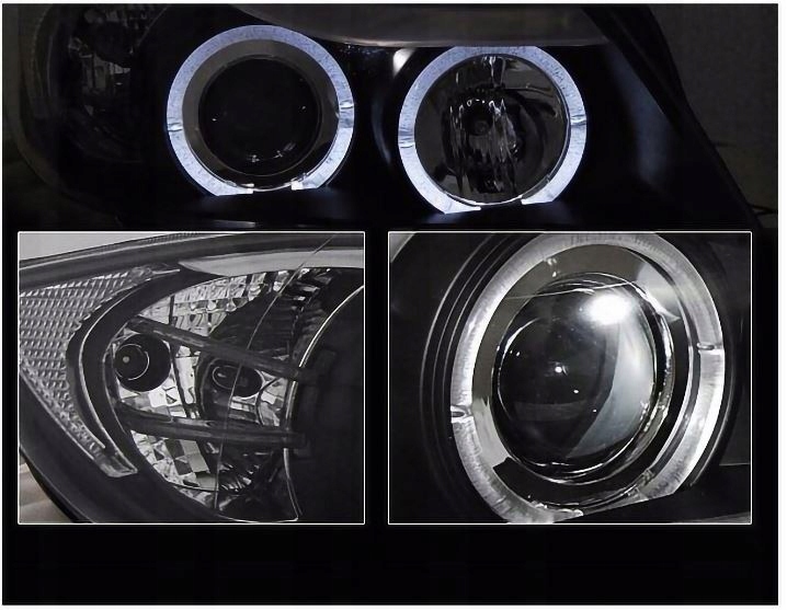 Lampy Reflektory Do BMW E90/E91 OD 03.2005 DO 08.2008 Ringi Soczewki