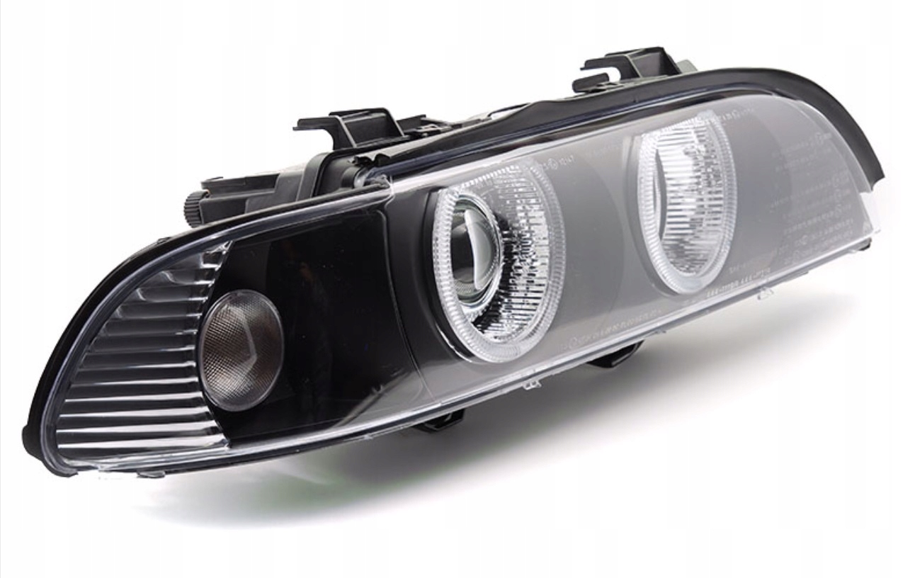 LAMPY REFLEKTORY XENON ŻARNIKI D2S W ZESTAWIE DO BMW E39 OD 2000 DO 2003