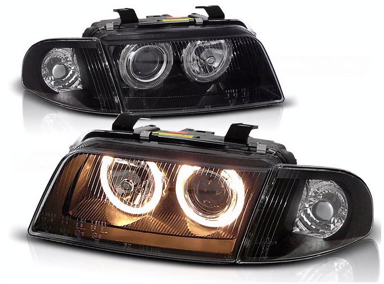 LAMPY REFREKTORY DO AUDI A4 B5 OD 1994 DO 1998 DEPO KIERUNKOWSKAZY