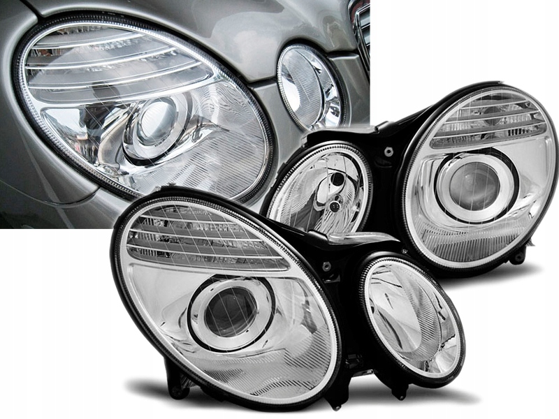 Lampy Reflektory MERCEDES W211 E-KLASA 02-06 H7
