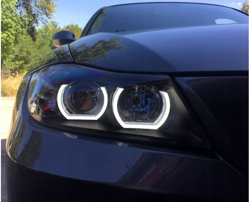 LAMPY REFLEKTORY DO BMW E90, E91 OD 2005 DO 2008 Roku LED 3D XENON