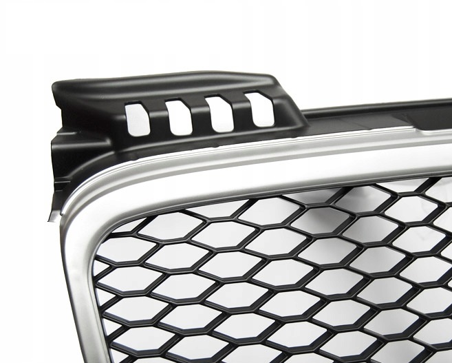 Grill Atrapa AUDI A4 B7 RS-TYPE 04-08 MATT SILVER