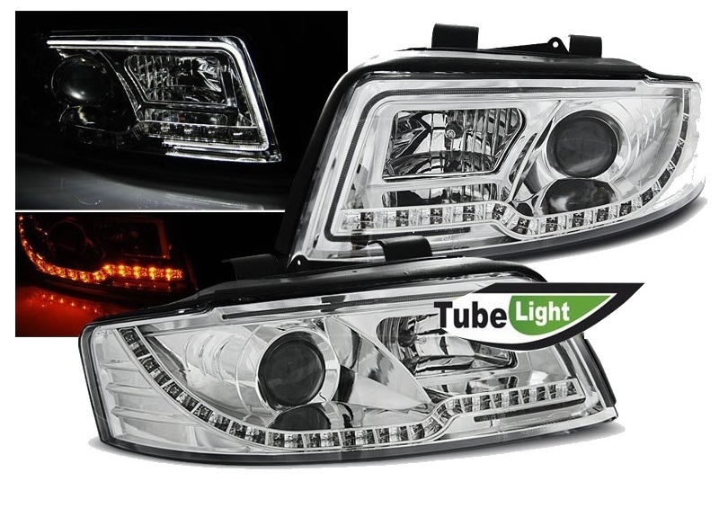 Lampy AUDI A4 B6 8E 01-04R DAYLIGHT + LED KIERUNKI