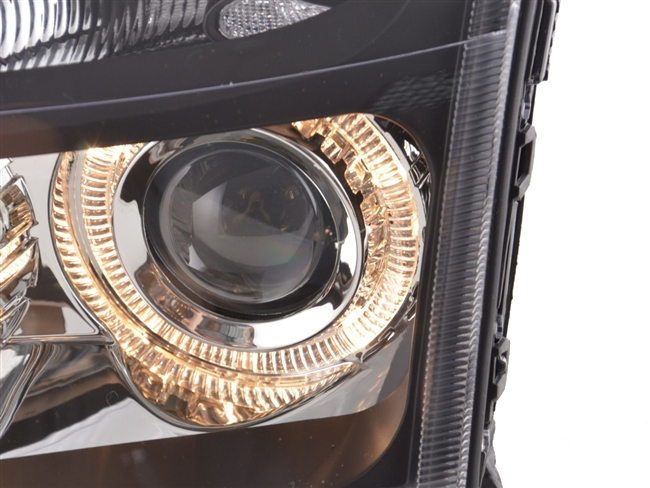 LAMPY REFLEKTORY Do OPEL VECTRA C Od 2002 Do 2005 Roku RINGI SOCZEWKI BLACK