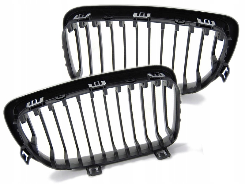 GRILL NERKI BMW E87/E81 07-11 BLACK POŁYSK
