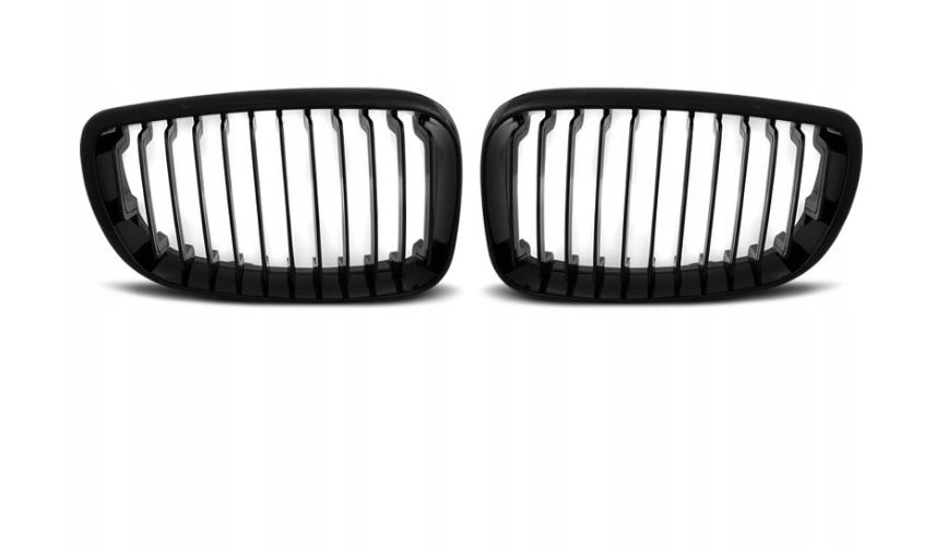 GRILL NERKI BMW E87/E81 07-11 BLACK POŁYSK